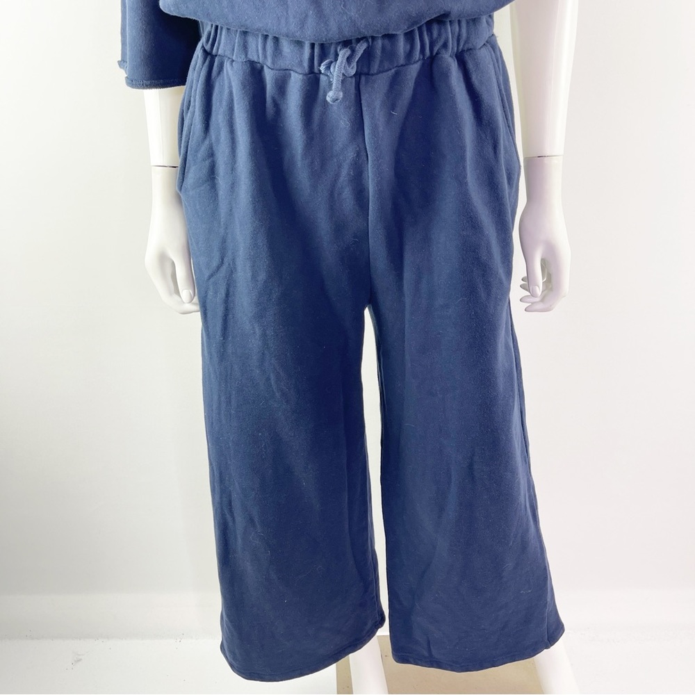 Rodeo Crowns Women's Navy Blue Short Sleeve Off The Shoulder Jumpsuit One Size - Picture 5 of 11